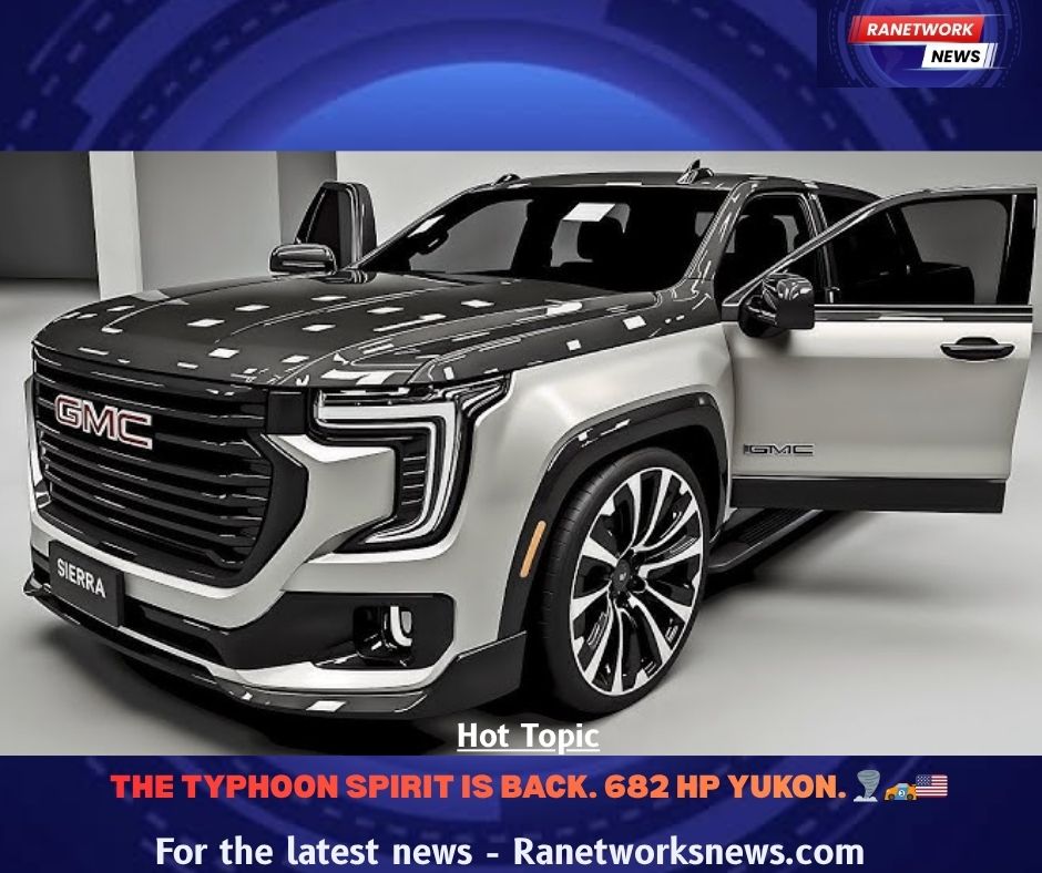 682-HP SUPERCHARGED GMC YUKON LEAKED FOR 2027