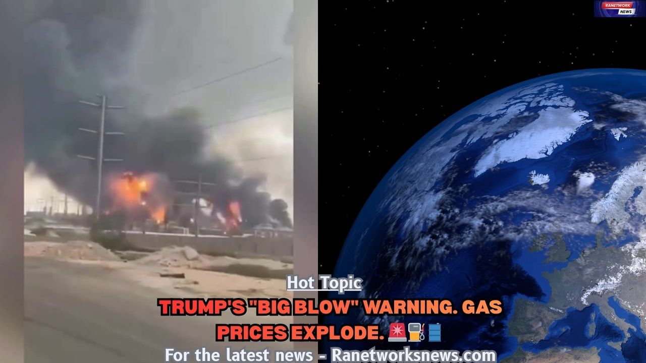 TRUMP’S “BIG BLOW” WARNING. GAS PRICES EXPLODE. 🚨⛽️🛢️